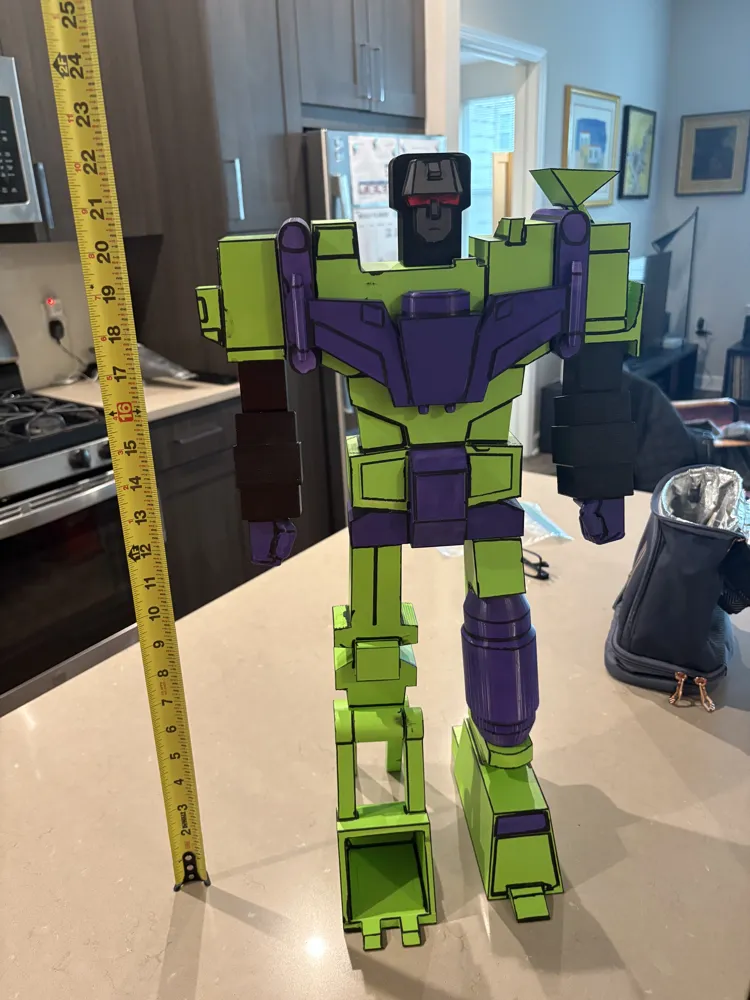 Devastator statue - Free 3D Print Model - MakerWorld
