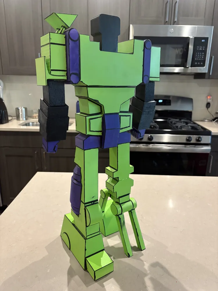 Devastator statue - Free 3D Print Model - MakerWorld