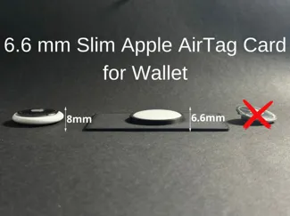 Slim Apple AirTag Case
