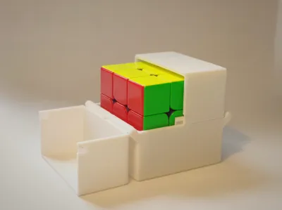 Rubik's cube case | print in place