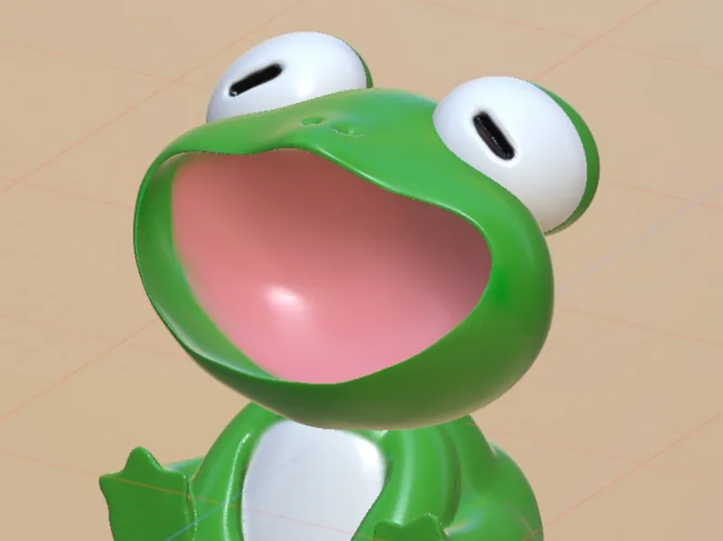 Frog-Big Mouth Storage Box/青蛙-大嘴置物盒