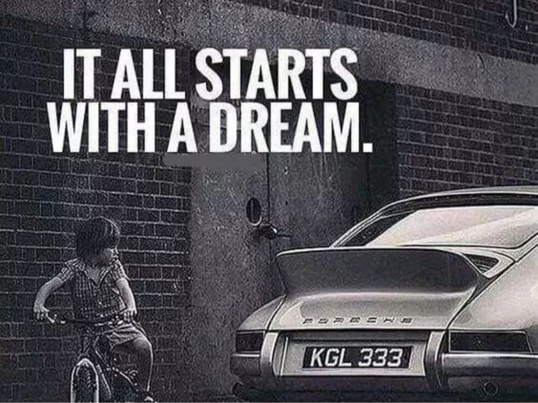 It All Starts With a Dream.