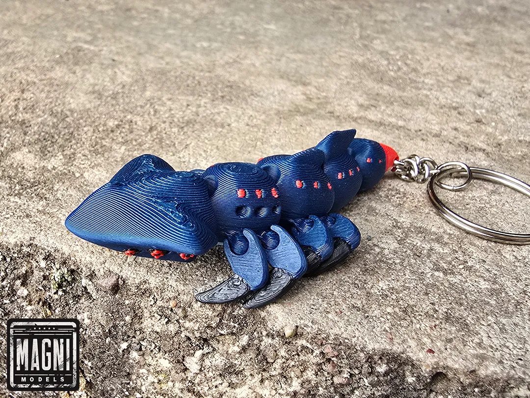 Articulated Mini Shadow Leviathan - Subnautica