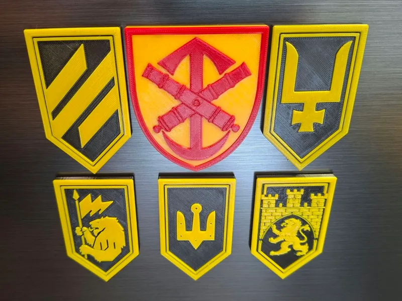 3rd Army Corps of Ukraine Brigade insignias