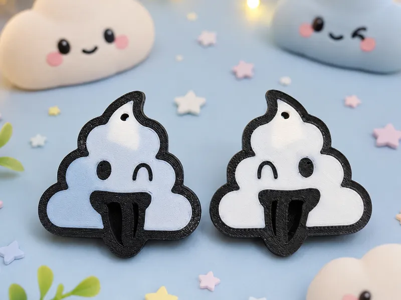 Poop Keychain
