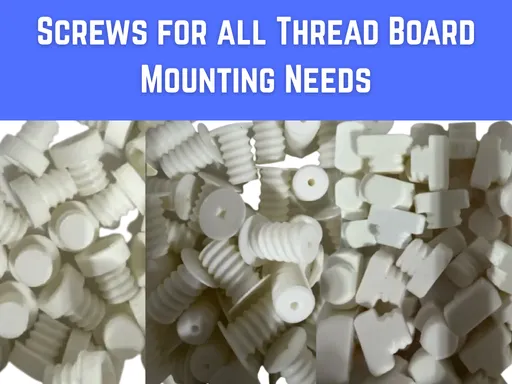 Thread Board System Screw Generator for Thread Board Wall Systems - Free 3D Print Model ...