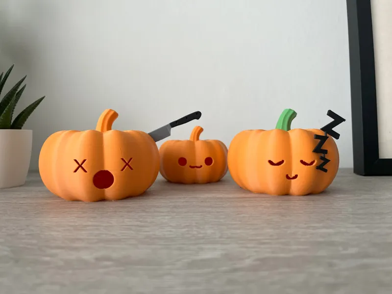 Halloween Pumpkin Tealight 