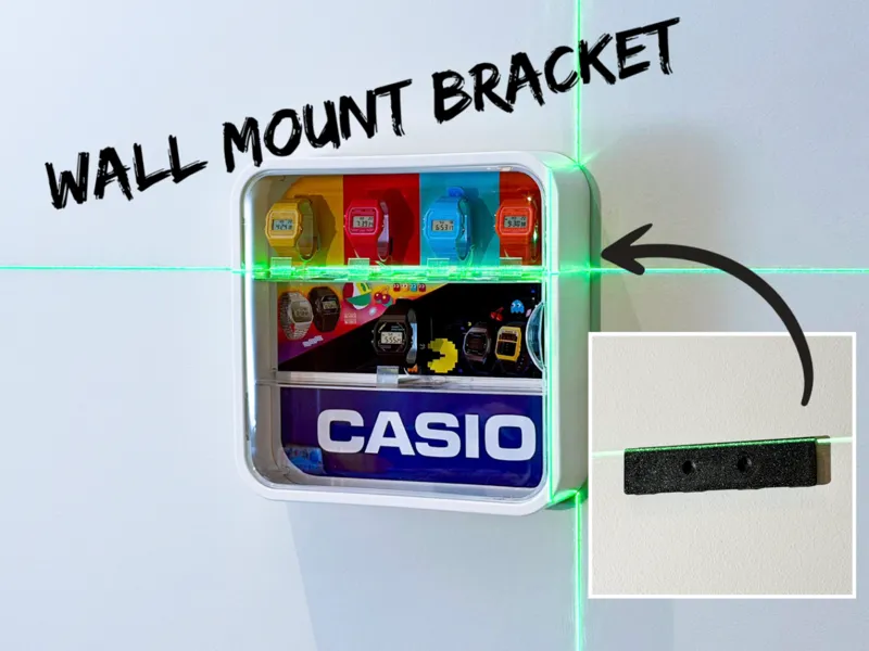 Anko Collectible Display Case wall mount bracket