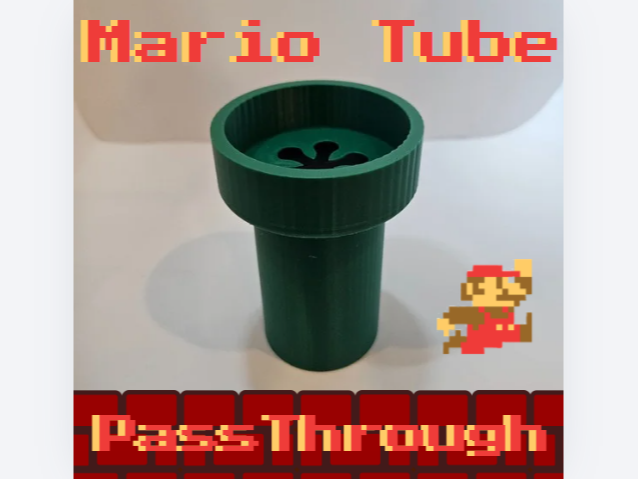Mario Tube Impossible Passthrough Fidgit