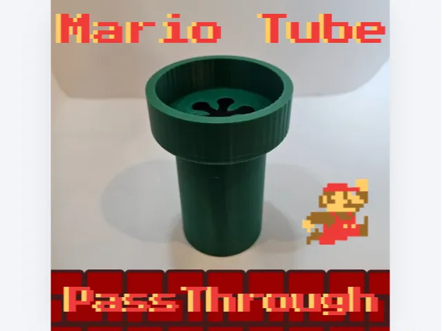 Mario Tube Impossible Passthrough Fidgit