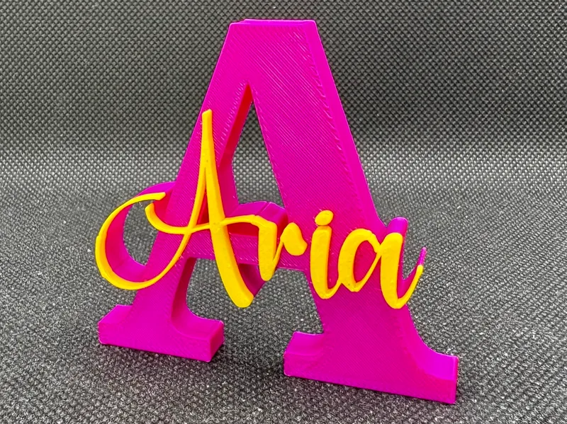 ARIA name ornament sign nametag