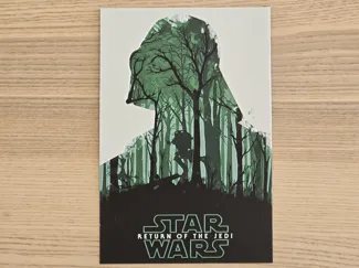 Star Wars Return of the Jedi - HueForge Poster