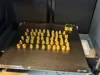 50 tiny ducks with black eyes 