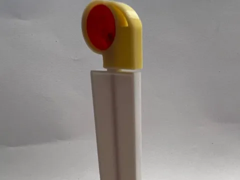 Warnbake mit Beleuchtung 1:14