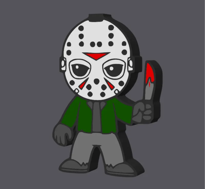 Jason Voorhees Light Box