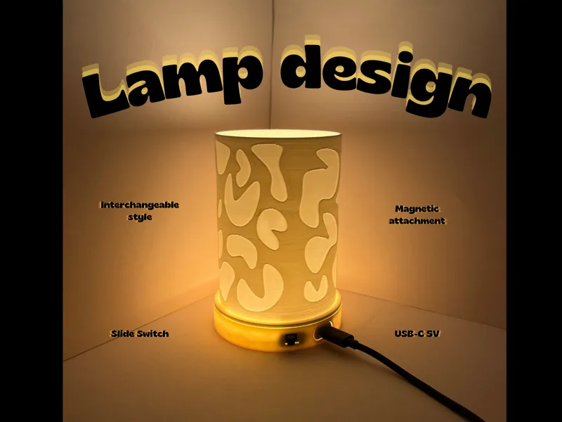 Art Lamp – Customizable 3D-Printed Light