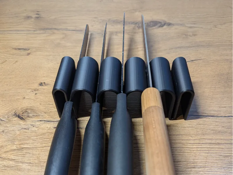 Parametric Knife holder for drawers