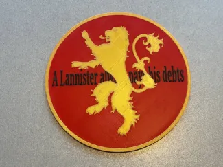 Lannister Coaster - Lannister slogan