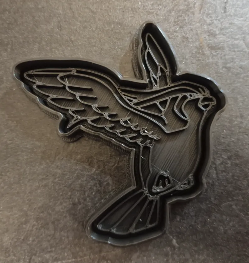 Pidgeot cookie cutter
