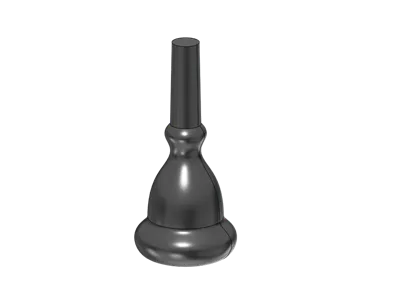 Dummy Mouthpiece for Trombone (11c)