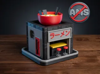 Snap City - Ramen Shop Modular Diorama