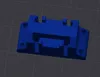 Dual Battery Mount - 1 Battery Wide