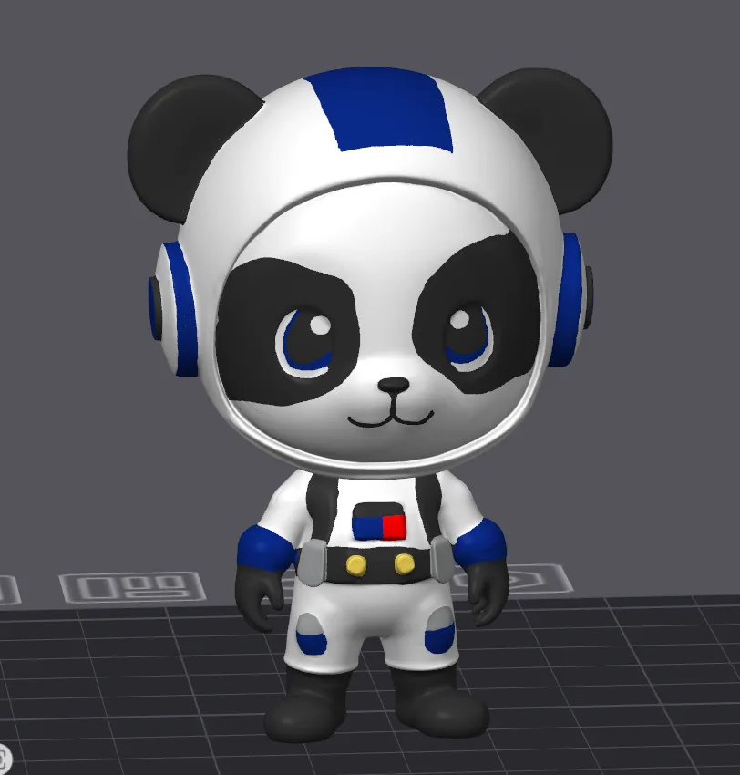 Space Panda by crua9 MakerWorld: Download Free 3D Models