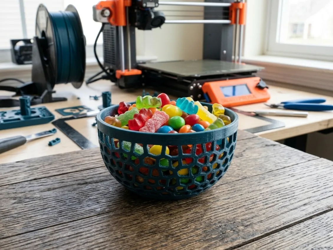 Candy holder - Free 3D Print Model - MakerWorld
