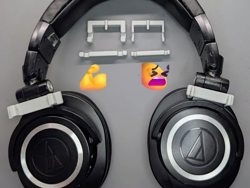 Stronger ATH-M50X Hinge repair/fix