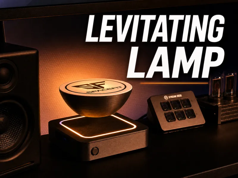 Magnetic Levitation Lamp Housing