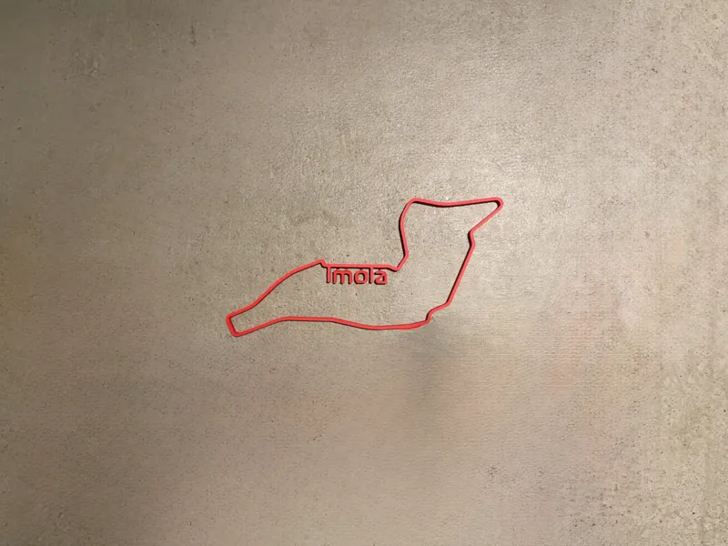 Circuito di Imola stilizzato