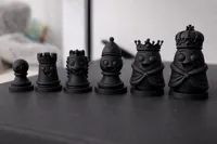 Anfänger Schach Set für Kinder-black
