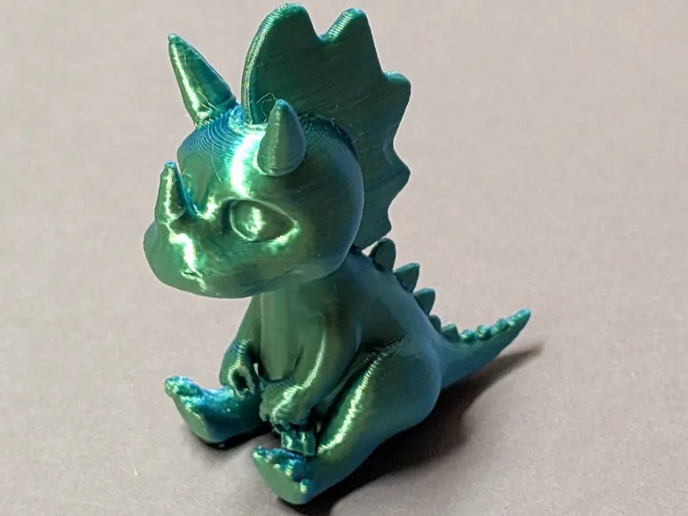 Cute little Triceratops dinosaur