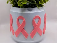Breast Cancer Planter