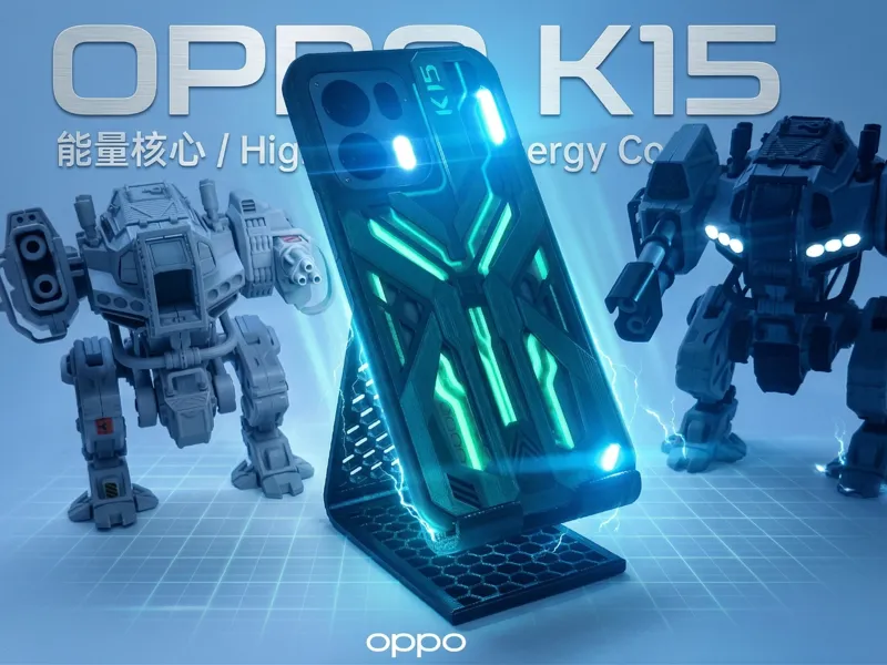 【OPPO K15 Pro系列】K15赛博多色夜光战甲