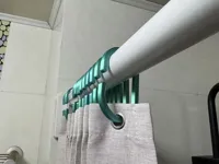 Crochets de douche agrandis pour tringle de 32 mm — photo 1
