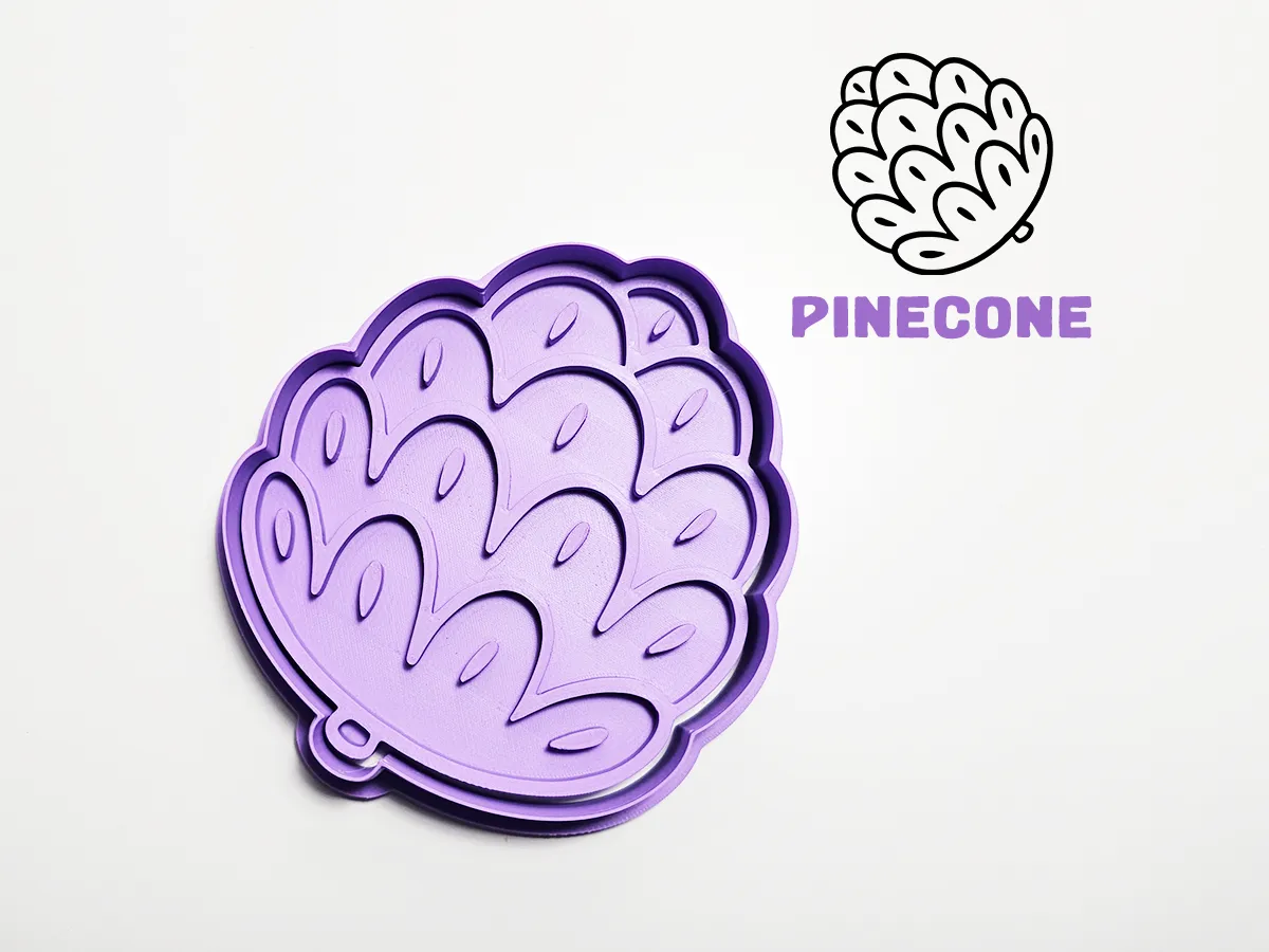 Emporte-pièce pomme de pin