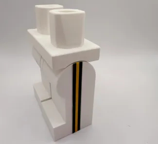 Brick Man Pants with Stripes