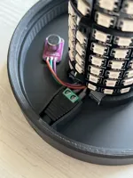 Base adapted for 5.5 mm DC connector
