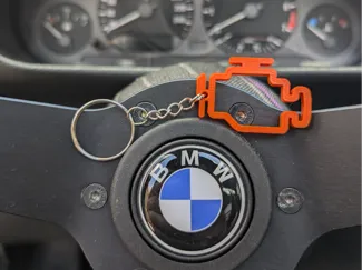 Check Engine Keychain - Motorkontrollleuchte