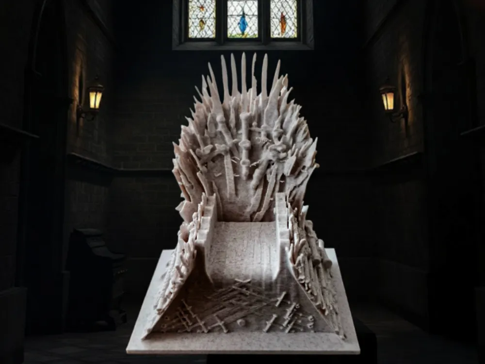 Özel Tasarım Taht Süsü Winchestery Kaplan Figürlü Dekoratif Süs