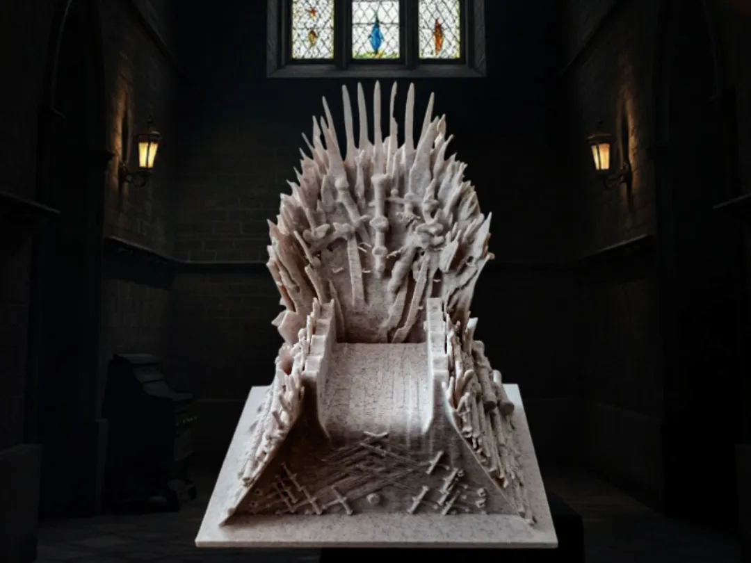 Özel Tasarım Taht Süsü Winchestery Kaplan Figürlü Dekoratif Süs