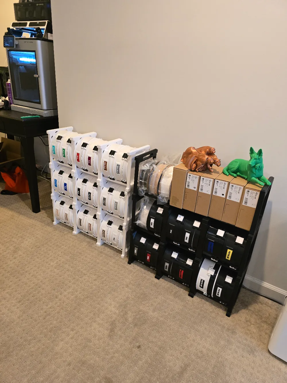 Adaptive Filament Canister Storage Rack by DigiDavis MakerWorld ...