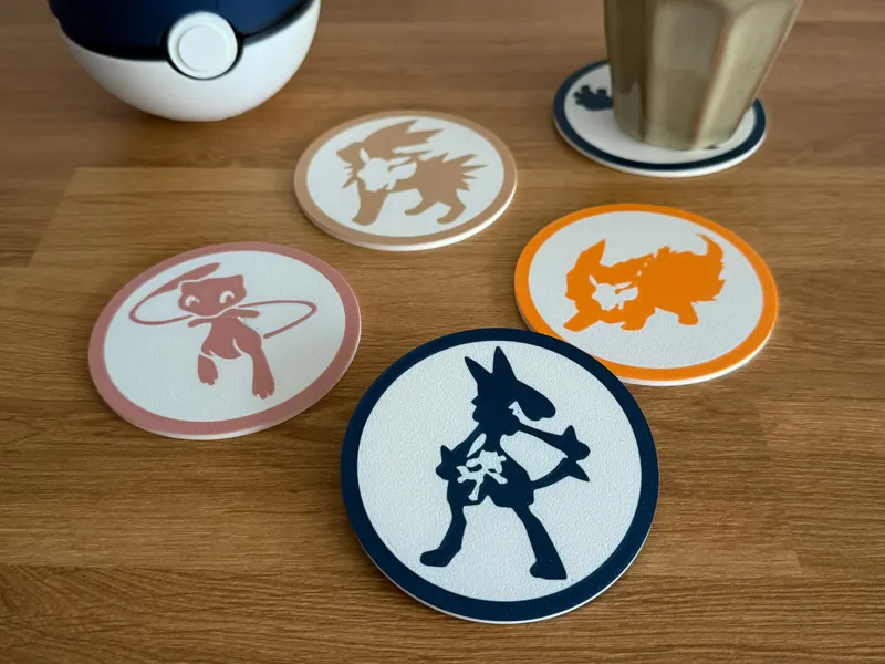 Pokémon Evolution Coaster Lucario