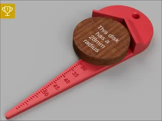 Measure Radius and find center