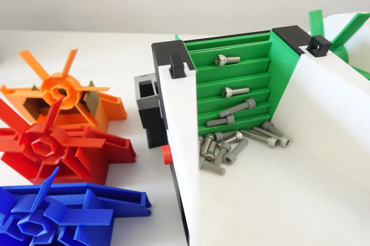 Screw Sorting Machine | Motor or by Hand | Modular view 4