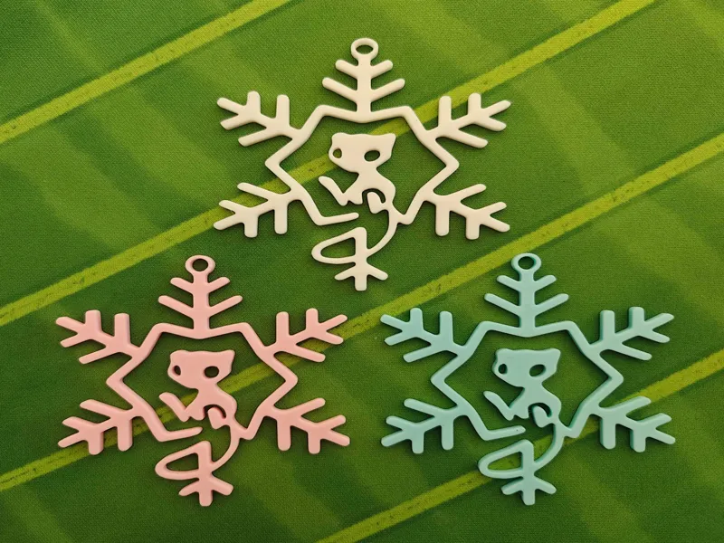 Mew Snowflake Ornament