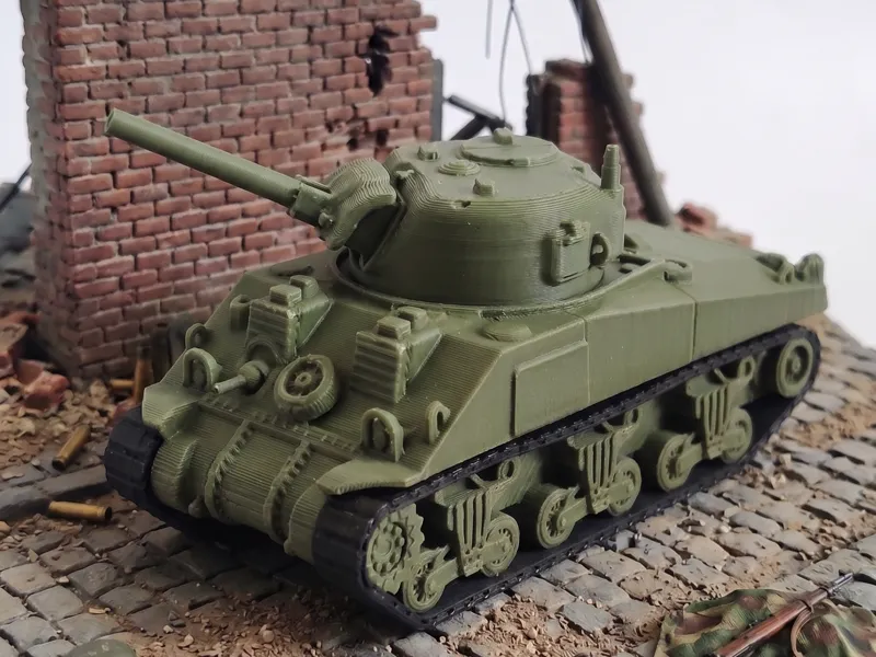 Sherman V Tank Model 1/72