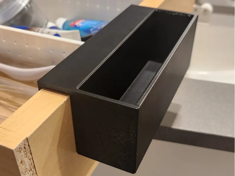 Hidden drawer pocket