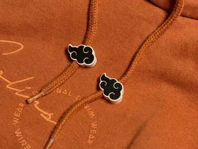 Naruto Akatsuki Drawstring Beads
